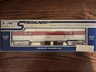 K-line O Scale Santa Fe Streamliner Baggage Car Passenger • $40