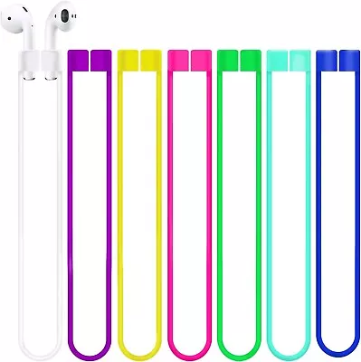 $14.89 • Buy AirPods 1 2 Pro Compatible Anti-Lost Straps String Cord Colourful (7 PCS) NEW AU