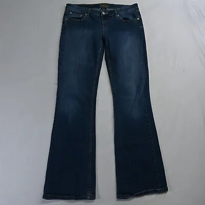 Vanity 30 X 35 Dakota Bootcut Dark Wash Stretch Denim Womens Jeans • $19.99