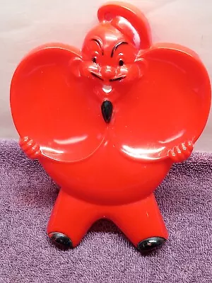 Vintage RED DEVIL PLASTIC SPOON RESTS 1960s USA #4 • $5.99