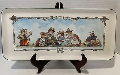 Villeroy And Boch Vintage 'Foxwood Tales' Large Sandwich Tray • $159.95