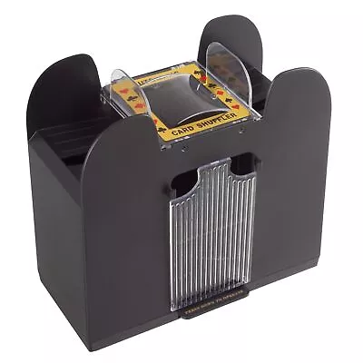 Automatic Card Shuffler - Battery-Operated 6-Deck Playing Card Dispenser - Ga... • $27.78