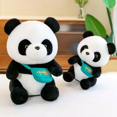 With Backpack Stuffed Toys Panda Plush Doll Panda Plush Toy Plush Animal Toy • $22.83