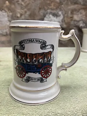 Conestoga Wagon Mustach Beer/Coffee Mug Antique • $11