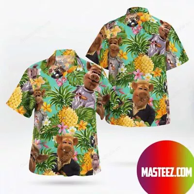 The Muppet Show Link Hogthrob Tropical 3D HAWAII SHIRT US Size Christmas Gift • $29.96