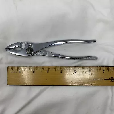 Vintage Wizard 7” LOBSTER CLAW 45-1124-2 Slip Joint Pliers - Western Auto - USA • $11