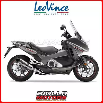 14189e Muffler Leovince Honda Integra 750/dct/abs 2019 - Lv One Evo Stainless St • $452.44