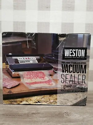 $247.49 • Buy Weston WE65-0601W Stainless Steel Heavy-Duty Vacuum Sealer ✅