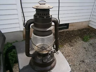 Antique Deitz D-Lite No.2 Lantern New York USA Clear Glass  • $9.99