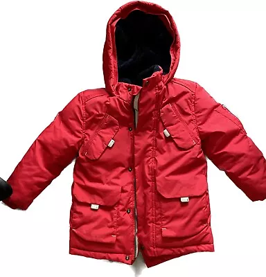 £14.95 • Buy Ted Baker Boys Red Padded Warm Thick Winter Coat Age 2-3 Years Great Condition