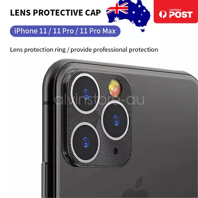 $5.95 • Buy 2X Back Camera Lens Tempered Glass Screen Protector Case For IPhone 11 Pro Max