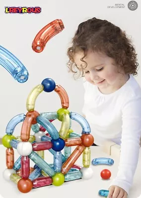 STEM - Magnetic Magnet Stick Rod Building Blocks 28PCS Toy For Kids GIFT SET • $25.90