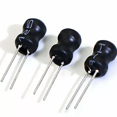 Radial Ferrite Choke Inductors Word Inductance 2.2UH To 10MH 6mmx8mm DIP 2-Pin • $4.95