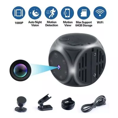 HD 1080P Mini Hidden SPY Camera Motion Sensor Detection Night Video Recorder • $17.84