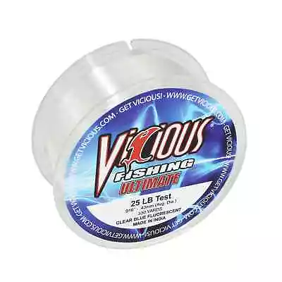 Vicious Fishing VCB Ultimate Monofilament Line - Clear Blue • $7.44