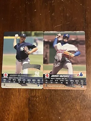 2004 MLB Showdown Javier Vazquez Lot Of 2 Base Set And Promo Expos Yankees • $9.99