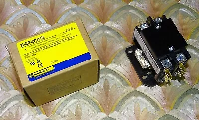 New SQUARE D Contactor 40 Amp 2-pole 24 Volt AC Coil 8910DP42V14Y135 • $55