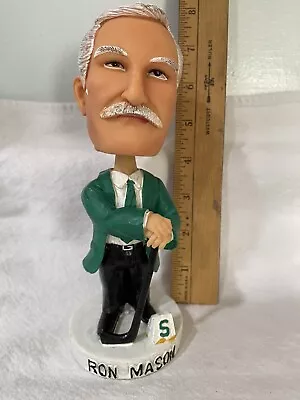 RON MASON Michigan State 1986 NCAA Champion  Winningest Coach  Bobble Head • $95