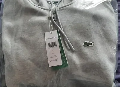 £60 • Buy Lacoste Jersey Tracksuit Medium Grey