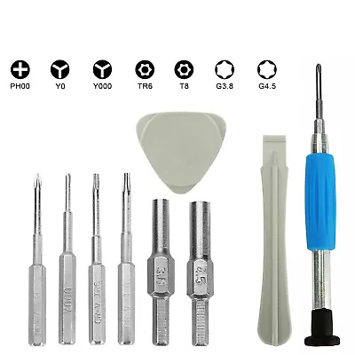 For Nintendo Switch SNES N64 NES Wii Triwing Screwdriver Repair Tool Kit 10 In 1 • $8.38