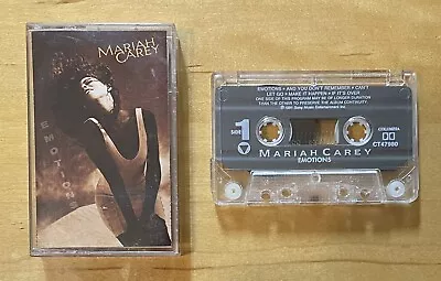 Emotions By Mariah Carey (Cassette Columbia) Tested -Please Read • $2.49