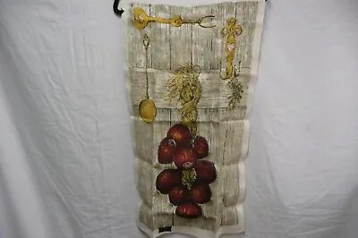 VTG  KAY DEE  Handprints Onions 100%pure Linen NEW Hand Dish Towel • $5.99