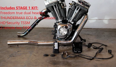 $4500 • Buy 1999-2006 Harley-Davidson Touring Twin Cam 103 Engine Motor +STAGE 1 UPGRADE KIT