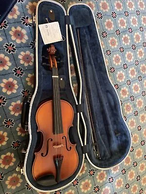 Knilling Bucharest P4KF1 4/4 Violin Made In Romania Parts Project As Is Bridge • $199.99