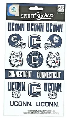 CONNECTICUT UCONN HUSKIES C 16 Stickers In U.S. B-6-39 • $4.99