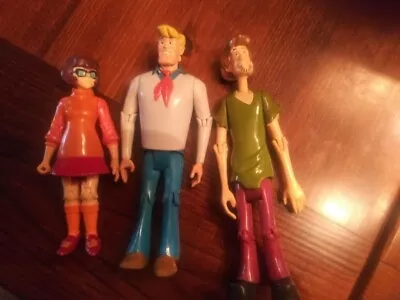 Scooby Doo Mystery Solving Crew Action Figure - Set Of 3  • $12