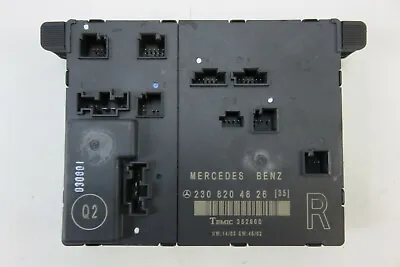 Mercedes R230 SL55 SL500 Module Door Control Right 2308204826 • $12.99