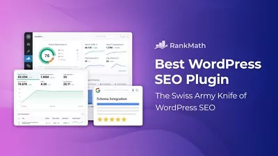 Rank Math Seo - Wordpress Plugins And Themes 2023 • $1.80