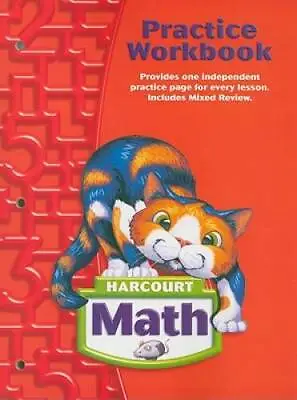 $25.48 • Buy Harcourt Math: Practice Workbook: Grade 2 (National Version) - Paperback - GOOD