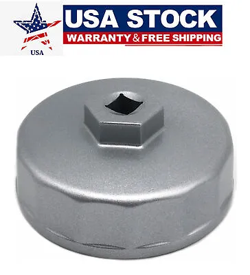 74mm 14 Flute Oil Filter Cap Wrench Socket Remover Tool For Benz Audi VW Toyota • $9.99