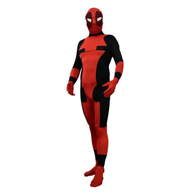 Deadpool Adult Costume Body Suit Spandex Wade Winston Wilson X-Men Villain • $32.30