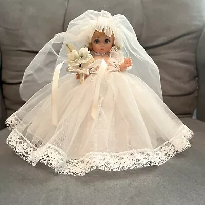 Vintage Madame Alexander Bride Doll With Hangtag And Stand • $8