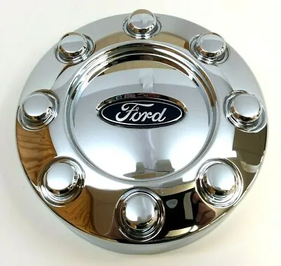 $76.88 • Buy 2005-2016 Ford F250 F350 Super Duty Chrome Center Wheel Cover Hub Cap New OEM