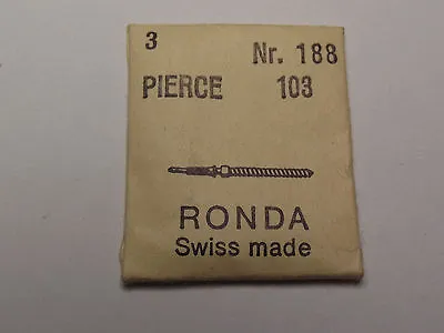 £7.89 • Buy PIERCE 103 Watch Winding Stem X 1 Part #401 RONDA 188 Swiss Made - Fast Post