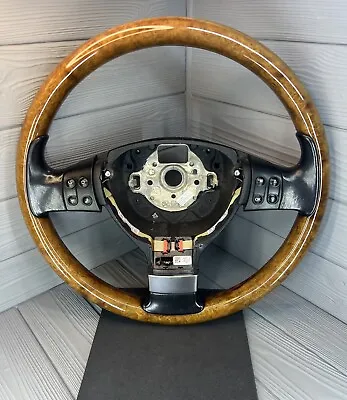 Wood VW Passat  Mk6 Jetta Golf  Mk5 Wooden Multi Steering Wheel • $365