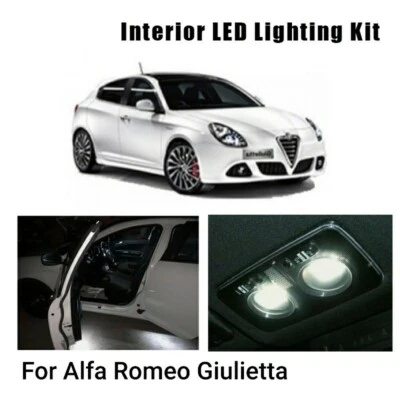 COPPIA PLACCHETTE LED BAGAGLIAIO 18 LED SPECIFICHE ALFA ROMEO GIULIA 6000K - Foto 10
