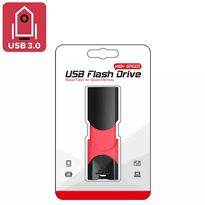 LOT 128GB USB 3.0 Flash Drive Memory Stick Retractable Thumb Drive Video Storage • $134.98