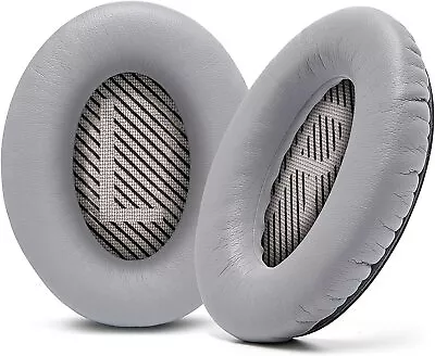 Bose Ear Pads Replacement QC35 Ii Cushions Quiet Comfort Headphones Grey Silver • $27.85