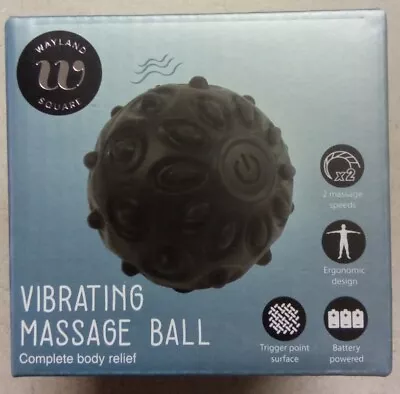 WayLand 2 Speed Vibrating Massage Ball. Complete Body Relief.  • $14