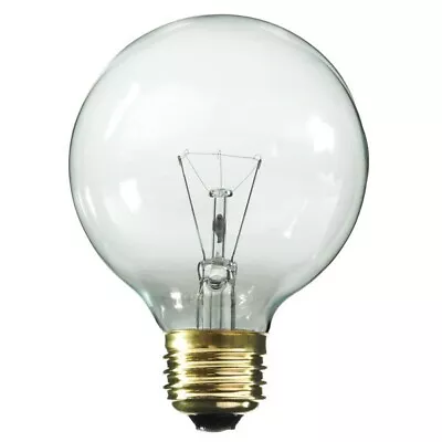 40w G25 Clear Vanity Style Bulb 12pk. • $15
