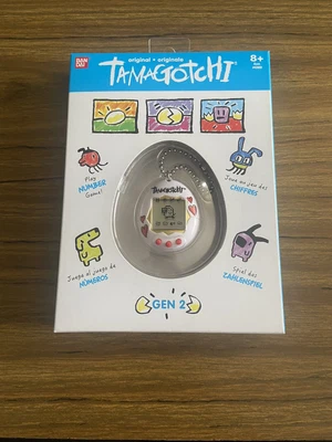$30 • Buy Tamagotchi Gen 2 White Red Hearts