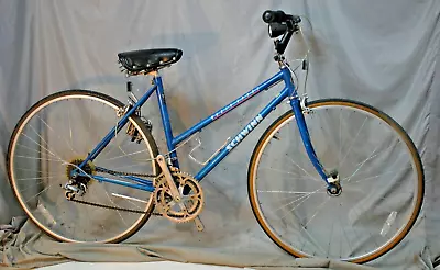 1985 Schwinn World Sport Hybrid Bike XXSmall 48cm Blue 4130 Chromoly USA Shipper • $177.20