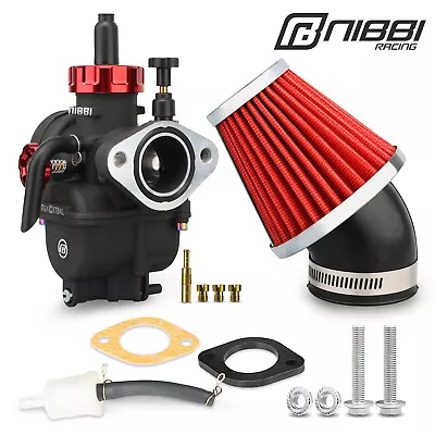 NIBBI PE 24mm Flange Carburetor Air Filter Fits 125cc 140cc 150cc Dirt Pit Bike • $128.69