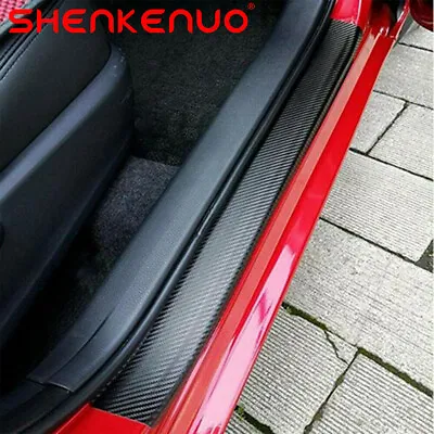 For Honda Car Door Plate Sill Scuff Cover Anti Scratch Decal Sticker Protector • $12.89