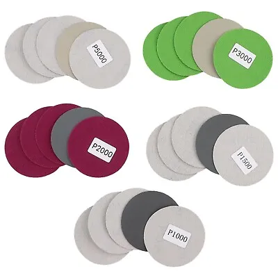 Reliable 3 Hook&Loop Abrasive Sandpaper Discs 25pcs In Different Grits • £5.24