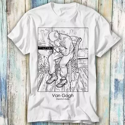 Van Gogh Eternitys Gate One Line Abstract T Shirt Meme Gift Top Tee Unisex 1378 • £6.35